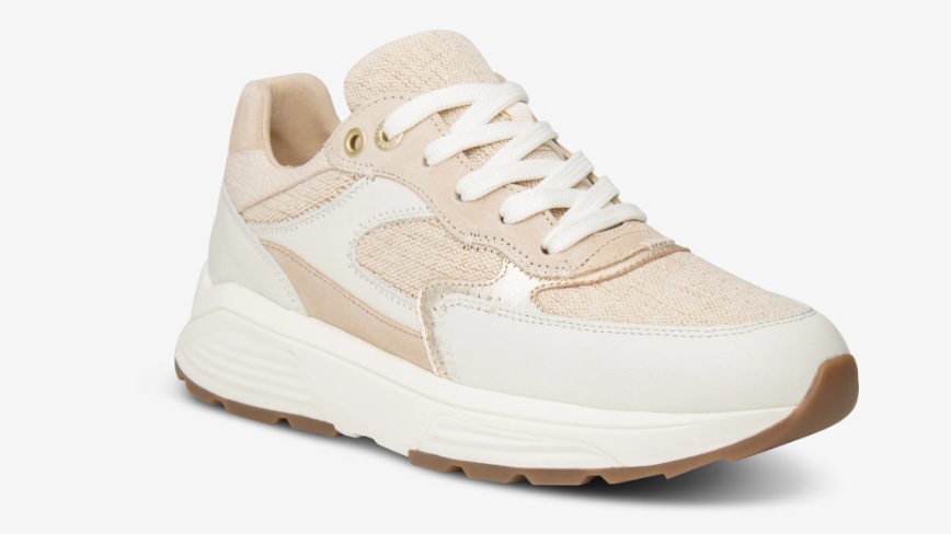Xsensible Ponte Vecchio Xsensible Stretchwalker shoe in cream and beige